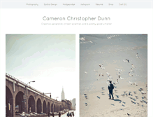 Tablet Screenshot of cameronchristopher.com